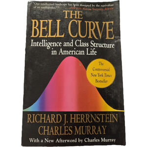 The Bell Curve Herrnstein & Murray 1st Paperback Printing 1996